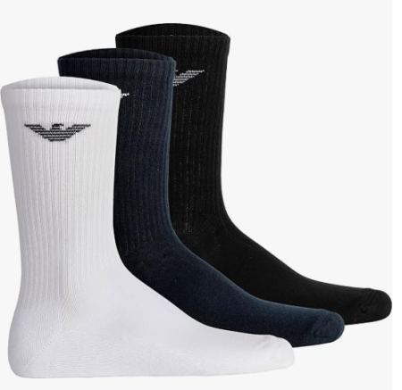 Calze Spugna Tripack "EM554-AF14499I" Emporio Armani